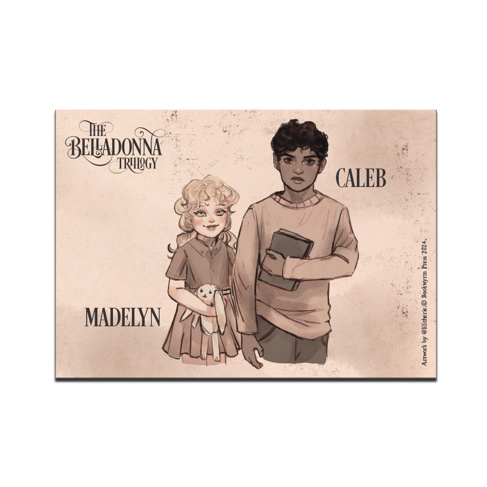 Madelyn And Caleb Character A5 Art Print