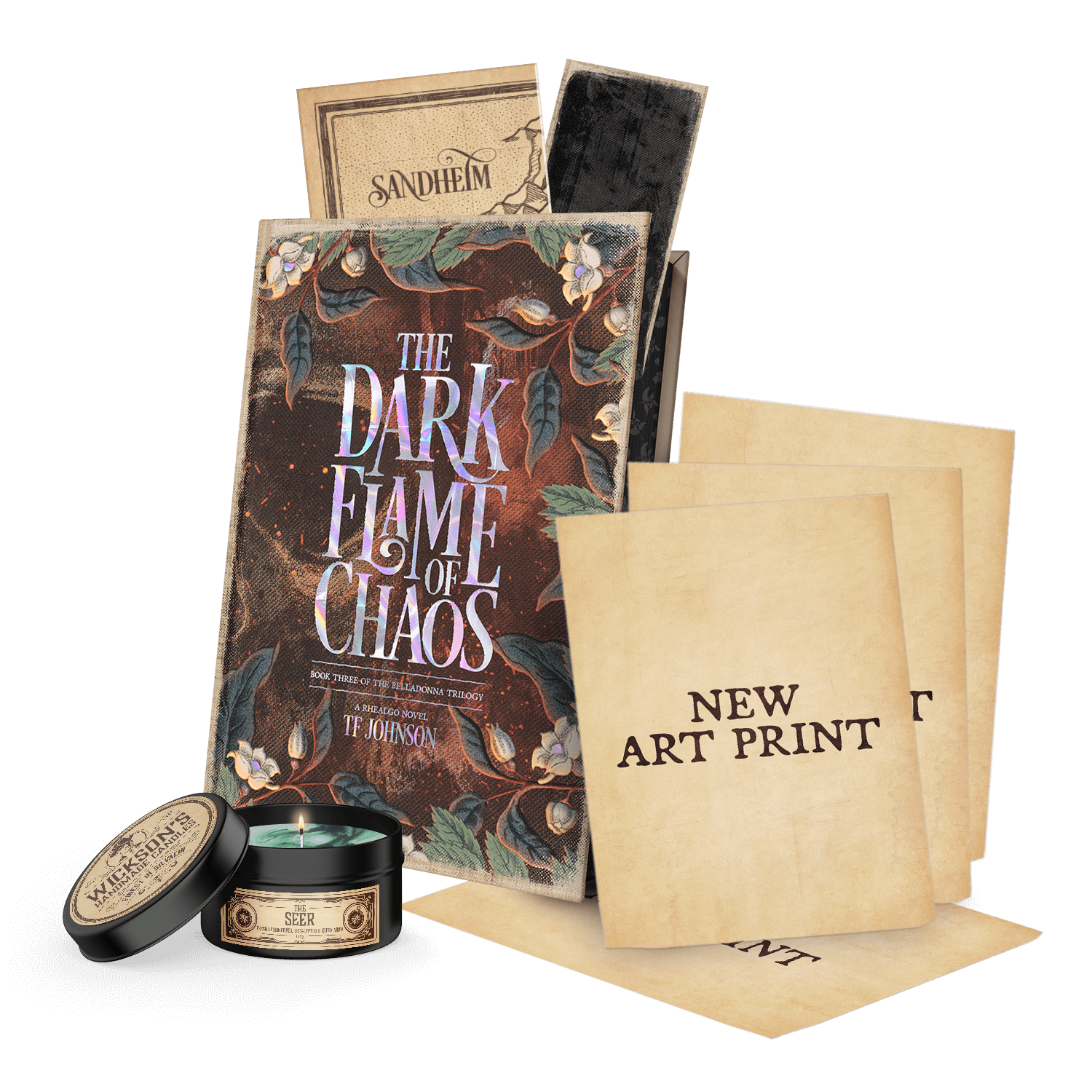 The Dark Flame of Chaos Hardcover Bundle