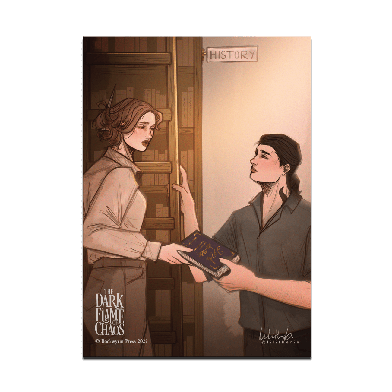 The Winter Palace Library Scene Art Print