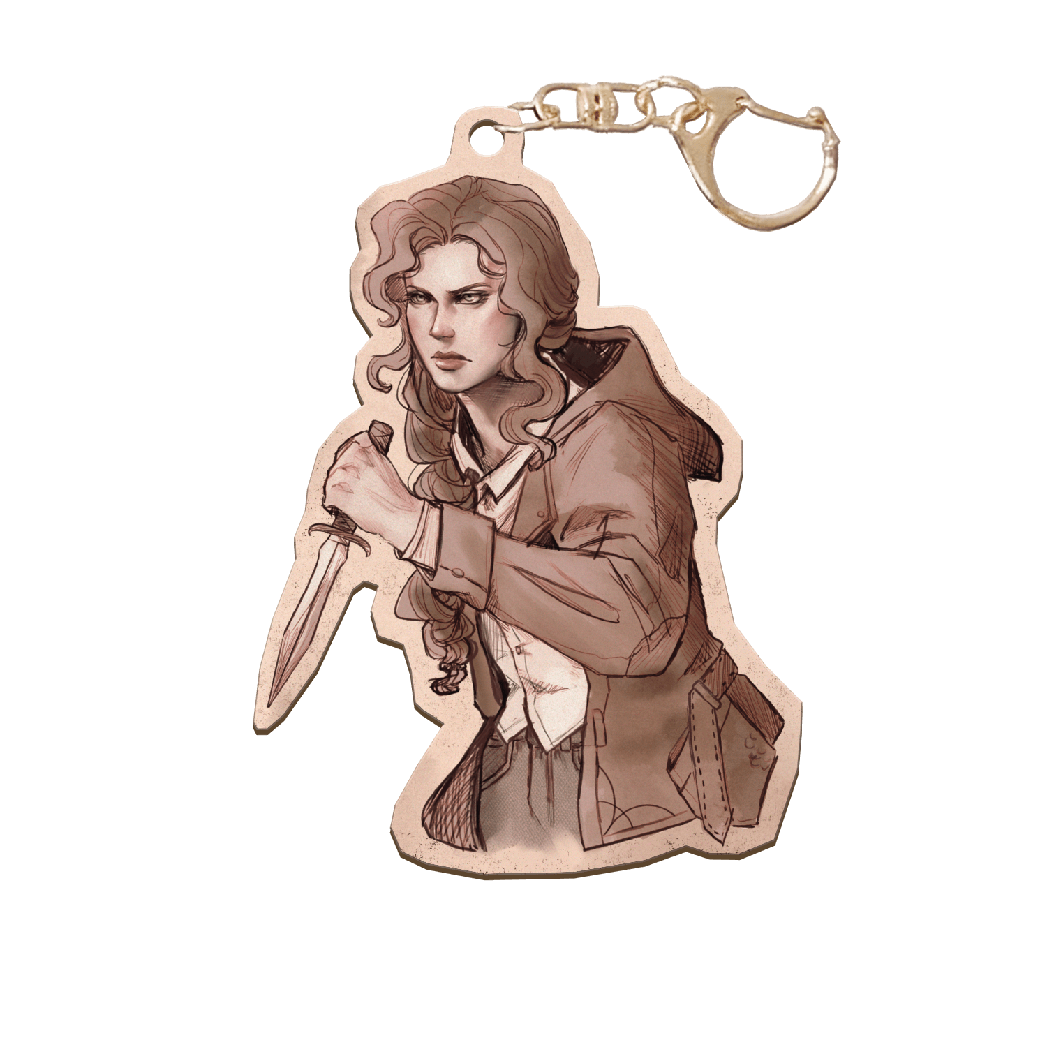 Piper Keychain from The Sharp Edge Of Fate